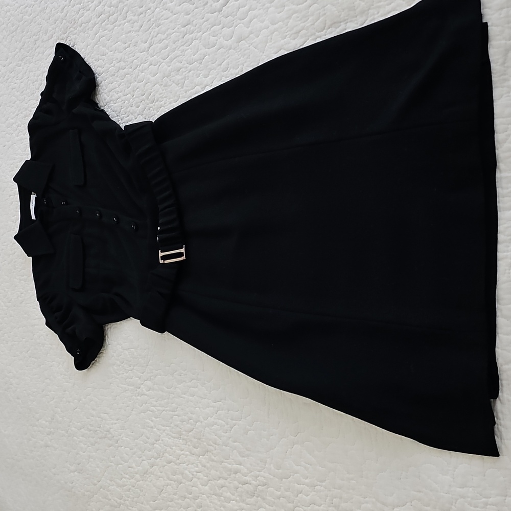 👗HP👗Calvin Klein Collared Midi Belted Shirtdress - Picture 4 of 11